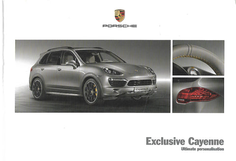 Porsche Exclusive Cayenne: Ultimate Personalisation (Brochure)