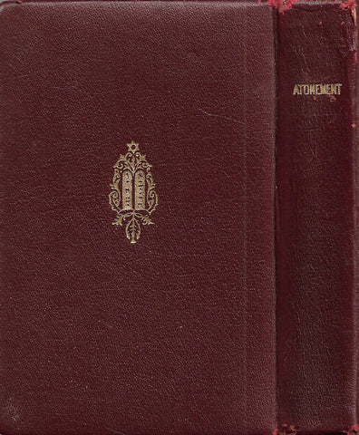 Synagogue Service for Day of Atonement (Special Binding, Hebrew Text) | Arthur Davis & Herbert M. Adler (Eds.)