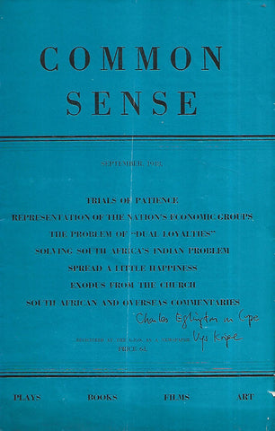 Common Sense (September 1948)