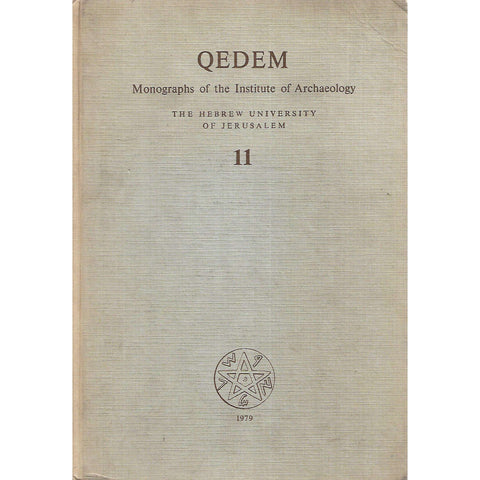 Qedem: Monographs of the Institute of Archeology, No. 11 | Yigal Shiloh