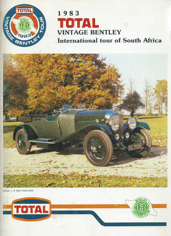 1983 Total Vintage Bentley International Tour of South Africa