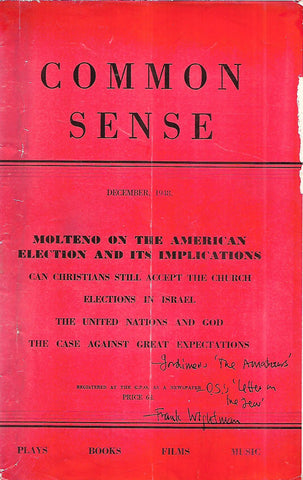 Common Sense (December 1948)