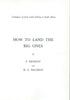 How to Land the Big Ones (Inscribed by Co-Author) | P. Hendley & M. G. Salomon