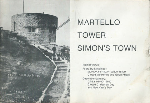 Martello Tower, Simon's Town (Visitor's Brochure)