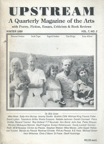 Upstream: A Quarterly Magazine of the Arts (Vol. 7, No. 2, Winter 1989)