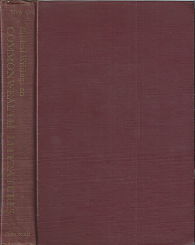 Critical Writings on Commonwealth Literatures: A Selective Bibliography to 1970 | William H. New