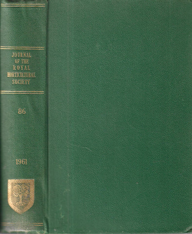 Journal of the Royal Horticultural Society (Vol. LXXXVI, 1961) | Patrick M. Synge (Ed.)