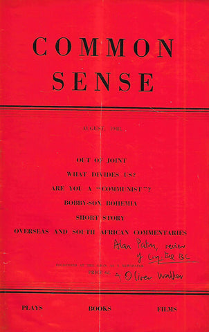 Common Sense (August 1948)