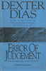 Error of Judgement (Proof Copy) | Dexter Dias