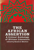 The African Assertion: A Critical Anthology of African Literature | Austin J. Shelton (Ed.)