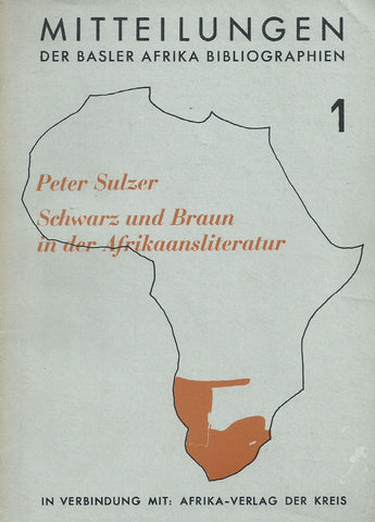Schwarz und Braun in der Afrikaansliteratur (German) | Peter Sulzer