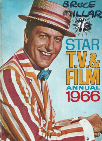 Star T.V. & Film Annual 1966 (Copy of Actor Bruce Millar)