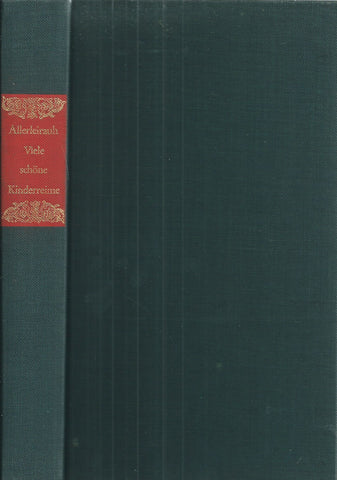 Allerleirauh Viele Schone Kinderreime (German) | Hans Magnus Enzensberger (Ed.)