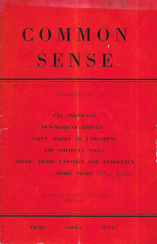 Common Sense (August 1947)
