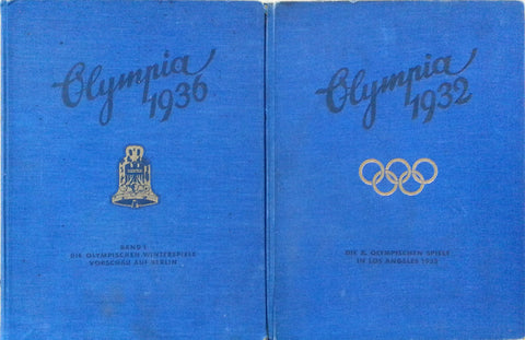 Olympia 1932 & 1936 (2 Volumes, German, Incomplete)