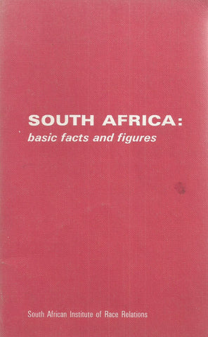 South Africa: Basic Facts and Figures | Muriel Horrell