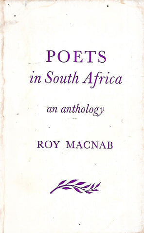 Poets in South Africa: An Anthology | Roy Macnab