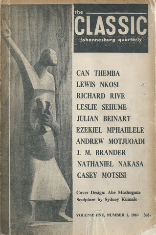 The Classic Johannesburg Quarterly (Vol. 1, No. 1, 1963)