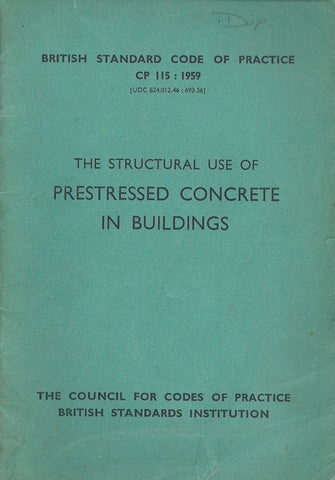 The Structural Use of Prestressed Concrete in Buildings