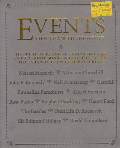 Events that Changed the World: The most Influential, Innovative and Inspirational Minds Behind the Events that Shaped Our World