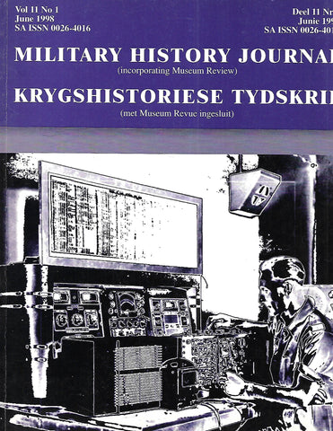 Military History Journal (Vol. 11, No. 1, June 1998, including Museum Review)