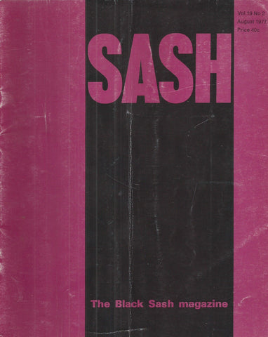 Sash: The Black Sash Magazine (Vol. 19, No. 2, Aug. 1977)