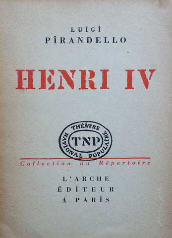Henri IV (French) | Luigi Pirandello