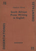 South African Prose Writing in English | Vladimir Klima