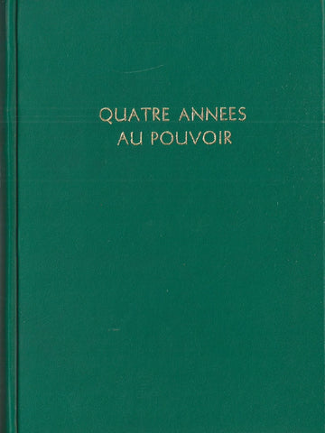 Qautre Anees au Pouvoir (French, with Postage Stamp) | Philippe Petain