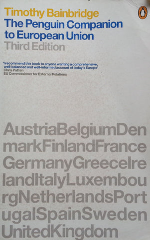 The Penguin Guide to the European Union (Third Edition) | Timothy Bainbridge