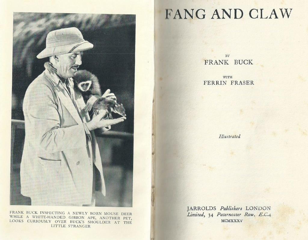 Fang and Claw | Frank Buck & Ferrin Fraser