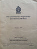 The Government's Proposals for Constitutional Reform, October 1997 (Sri Lanka)