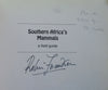 Southern Africa's Mammals: A Field Guide (Signed by Author) | Robin Fradsen