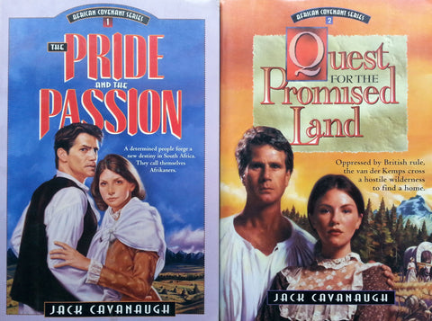 The Pride and the Passion & Quest for the Promised Land (2 Vols. Both Signed by Author) | Jack Cavanaugh