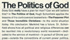 The Politics of God | Hugh J. Schonfield