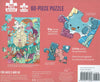 Purrmaid Paradise: 60-Piece Family Puzzle