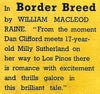 Border Breed | William MacLeod Raine