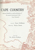 Cape Country: Informal Sketches in Word and Picture of the Natural Environment of the Cape Peninsula | Keith Middlemiss & Katrine Harries
