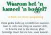 Mickey Wonder Waarom: Waarom Het 'n Kameel 'n Boggel?