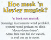 Mickey Wonder Waarom: Hoe Maak 'n Klavier Musiek?