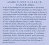A History of Magdalene College, Cambridge, 1428-1988 | Peter Cunich, et al.