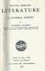 South African Literature: A General Survey (Published 1925) | Manfred Nathan