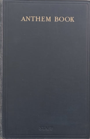 The Anthem Book of the United Free Church of Scotland (1900-1929)