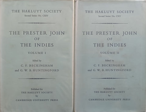 The Prester John of the Indies (2 Vols.) | C. F. Beckingham & G. W. B. Huntingford (Eds.)