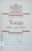 Tonga, 1950 and 1951 (Colonial Reports)