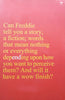 End (Inscribed by Author) | Barbara Adair