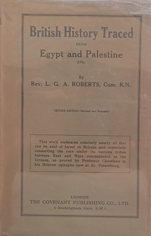 British History Traced from Egypt and Palestine, etc. | Rev. L. G. A. Roberts