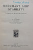 Merchant Ship Construction & Merchant Ship Stability (2 Vols.) | H. J. Pursey