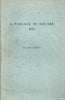 Centoe Poetae, A Passage in Square Rig & Rejoinders (All Inscribed by Author) | Giles Dixey