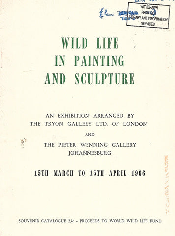Wild Life in Painting and Sculpture (Souvenir Catalogue)